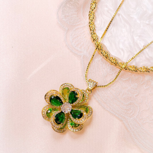 Messalina Emerald Necklace