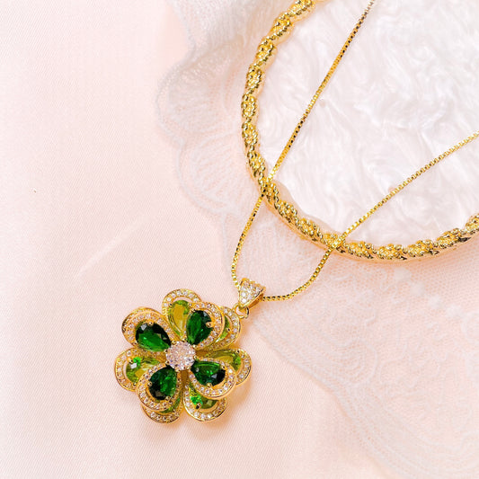 Messalina Emerald Necklace