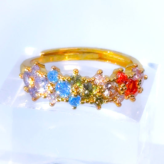 Pastel Rainbow Magic Ring