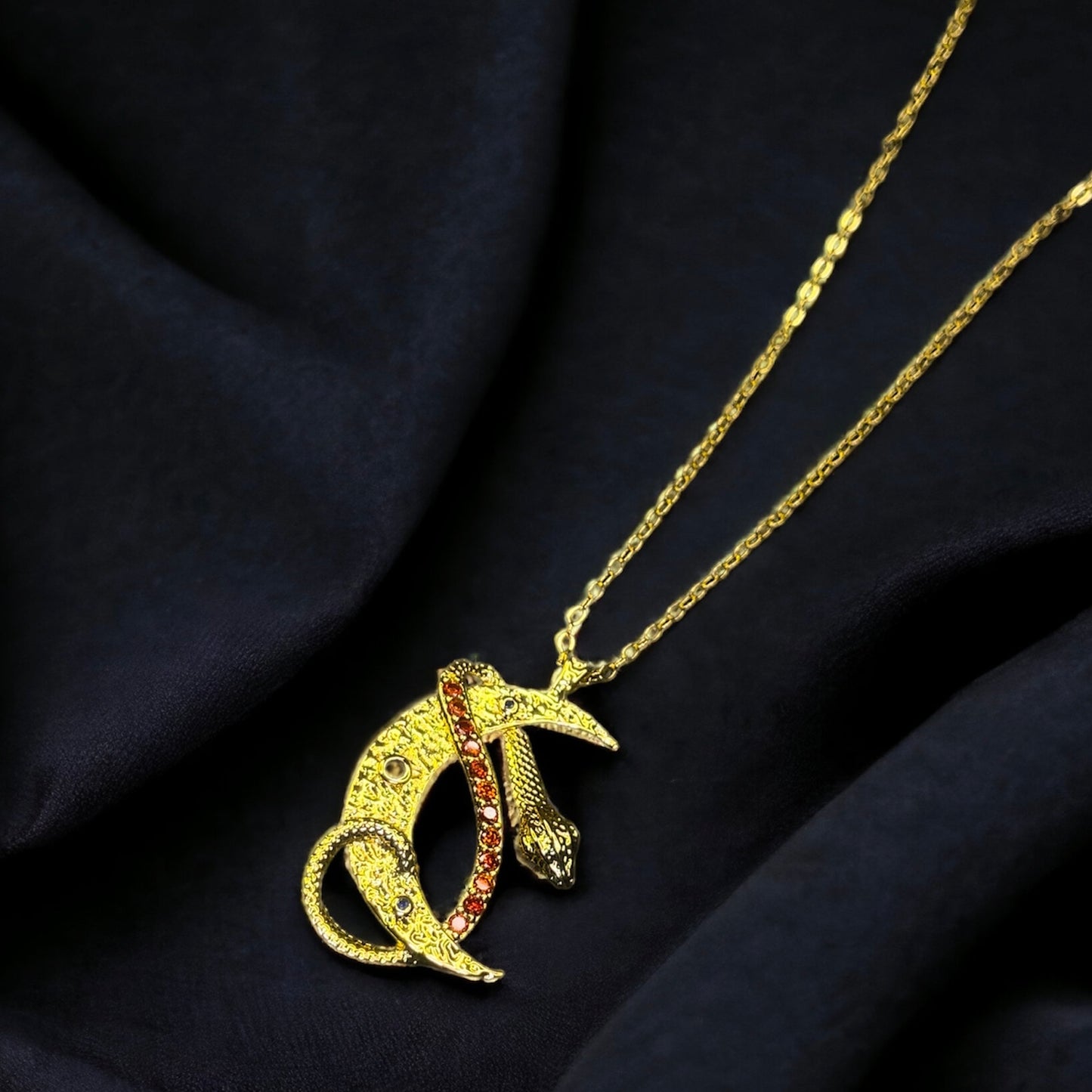 Scarabia - Serpent Moon Necklace