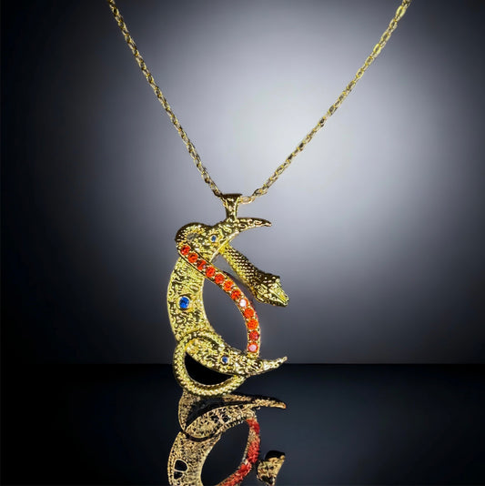 Scarabia - Serpent Moon Necklace