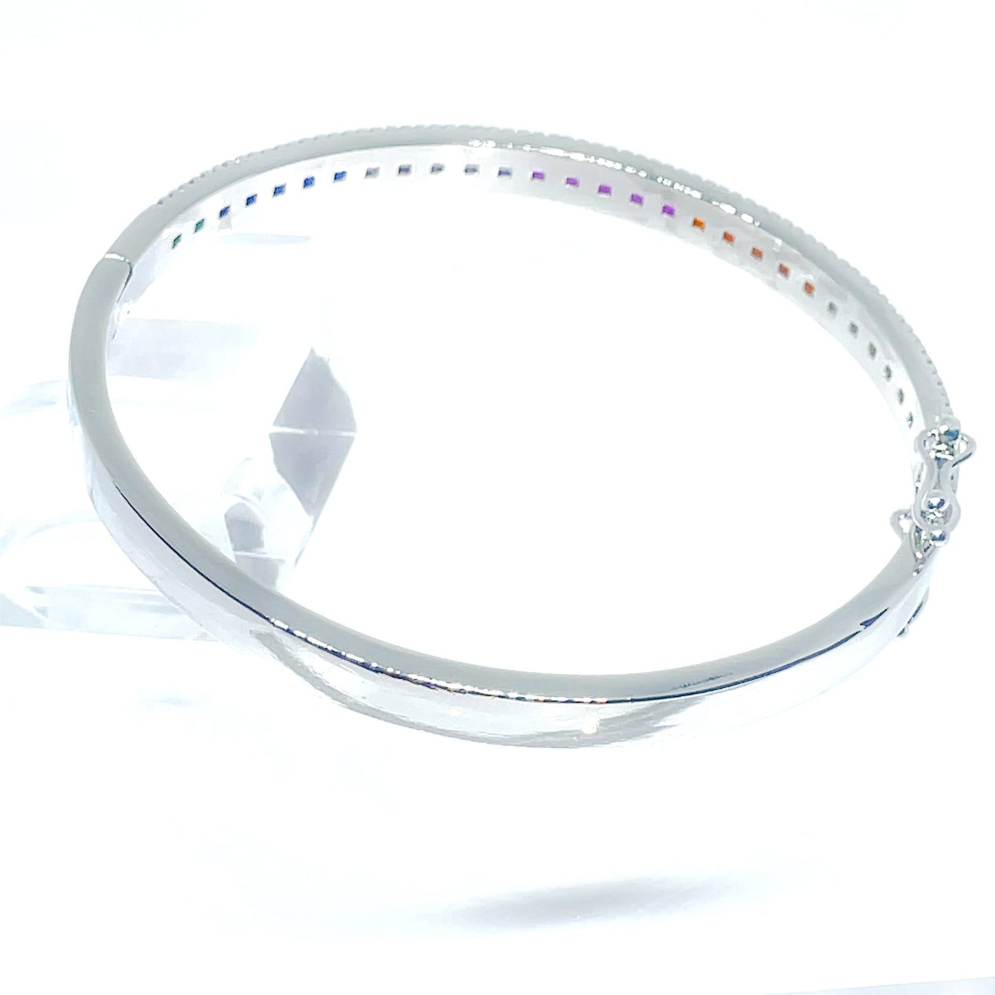 Hope - Rainbow Bangle Bracelet