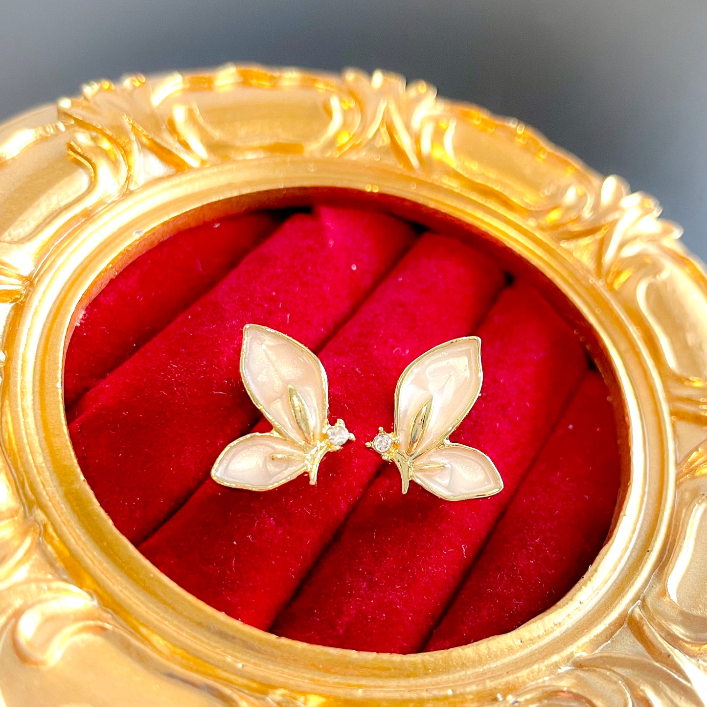 Half Butterfly Studs