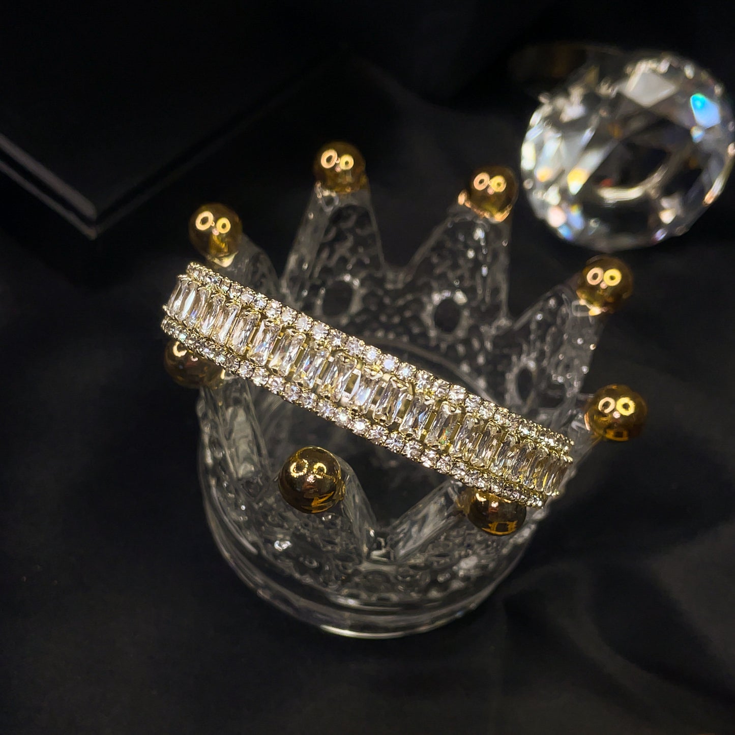 Classic Crystal Bangle