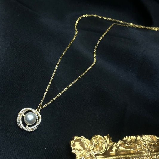 Treasure Planet Pearl Necklace