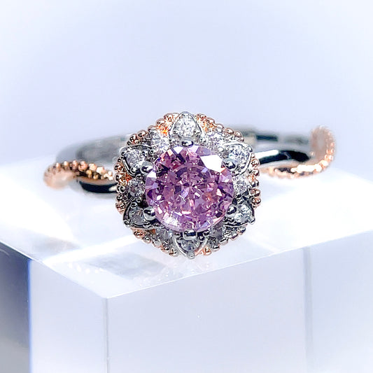 Rosario Romance Ring - Pink