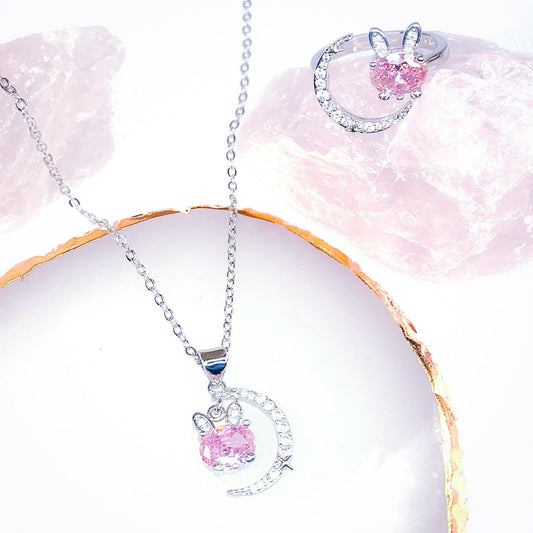 Moonlight Usagi Necklace - Sailor Moon Inspired