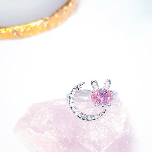 Moonlight Usagi Ring - Sailor Moon Inspired