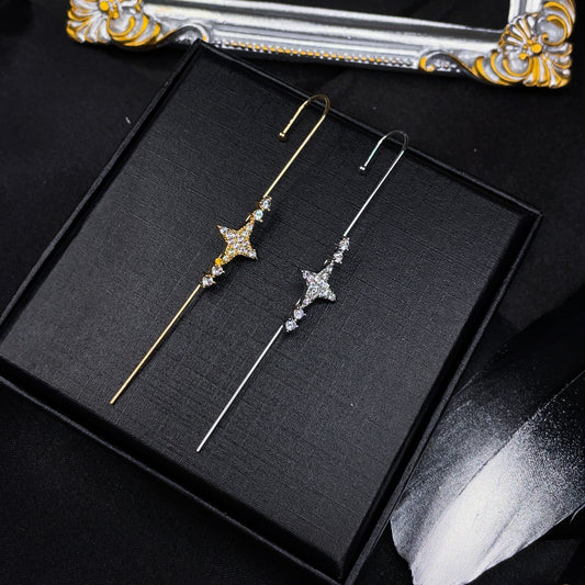 Crystal Star Ear Crawler Hook