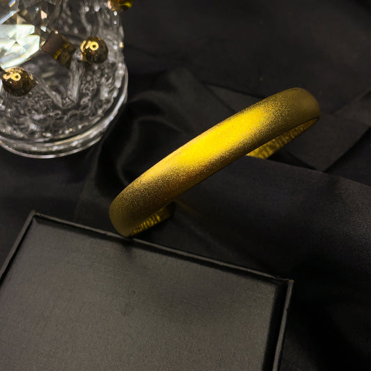 Matte Gold Bangle