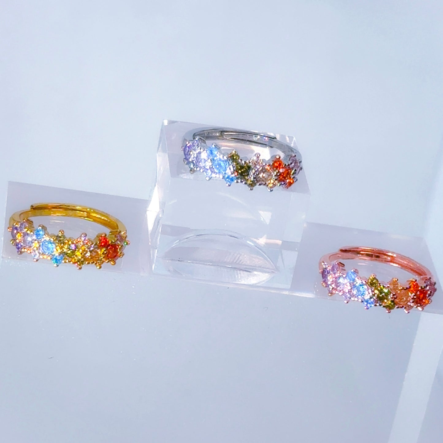 Pastel Rainbow Magic Ring