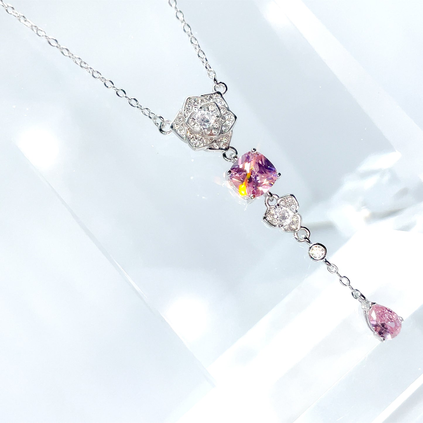 Kiss of the Rose Necklace