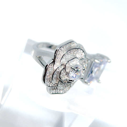 Icy Rose Ring