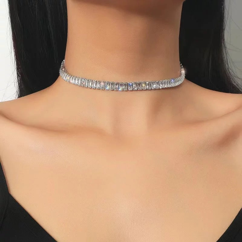 Crystal Choker Necklace