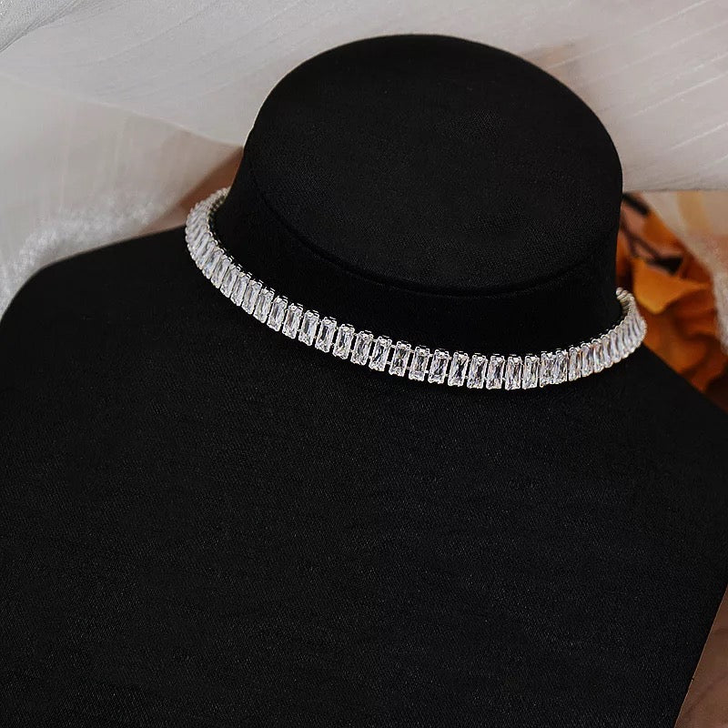 Crystal Choker Necklace