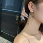 Meteor Stars Tassel Earrings