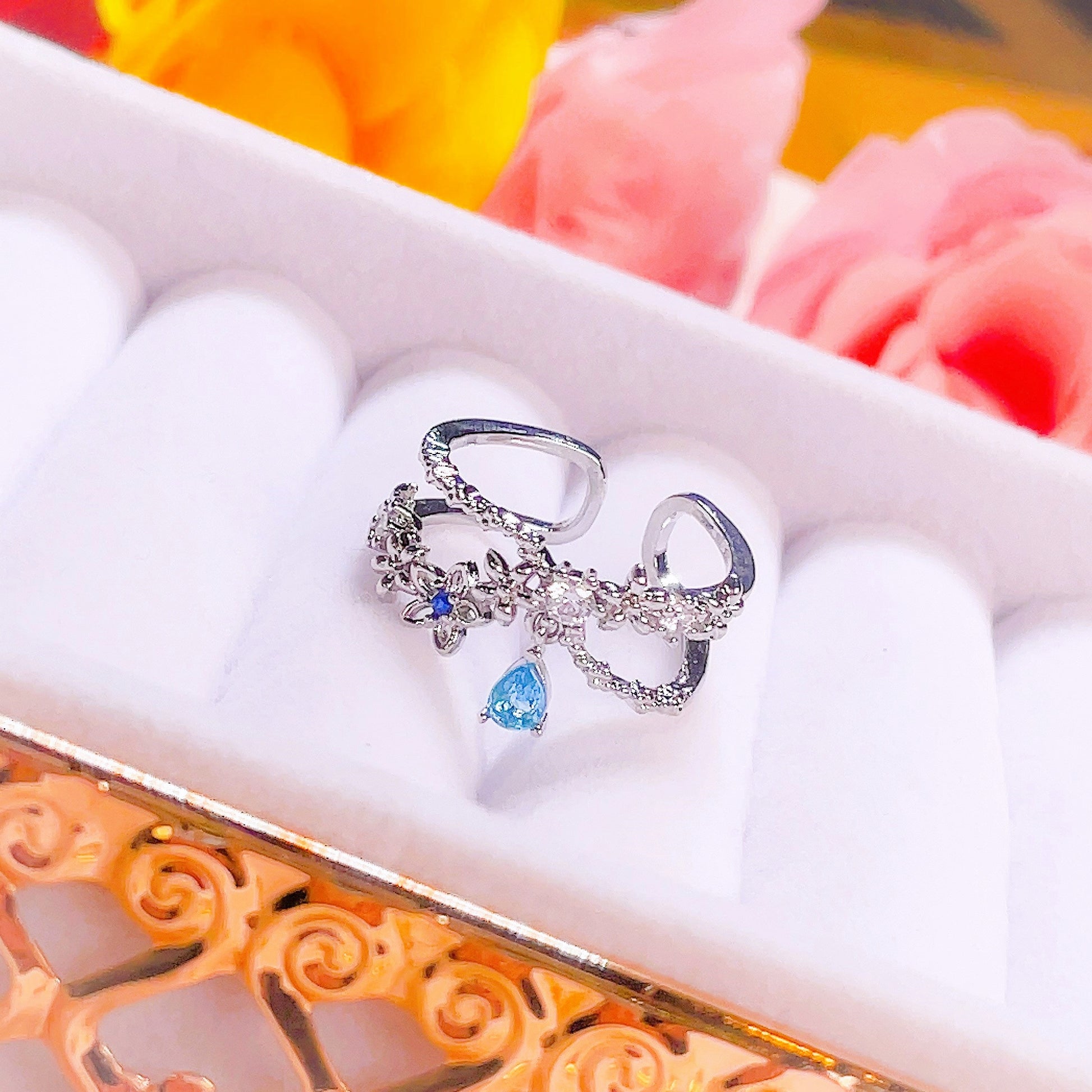 Aesthetic Cute Rings For Girls Polymer Clay Frog Ring Clay Frog