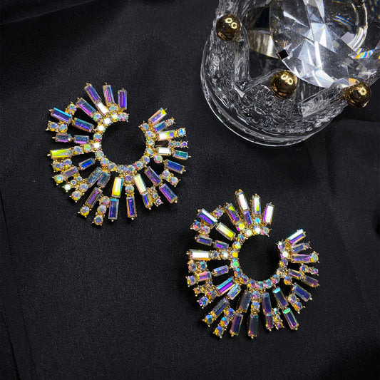 Rainbow Explosion Earrings