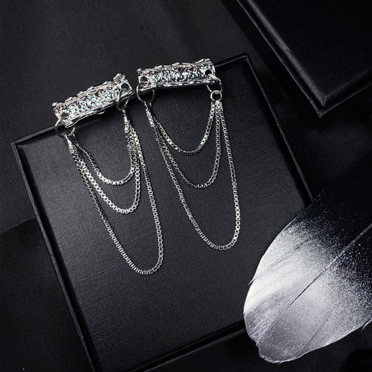 Barr Layered Chain Earrings